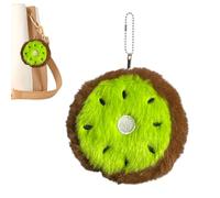 Genérico Cartoon Fruit Plush Coin Purse - Backpack Pendant for Children, Soft Doll with Coin Compartment, Practical Mini for Money, Creative Accessory, Zipper