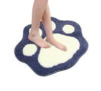 Generico Cat Bath Mat - Soft Dog Fiber Bath Mat | Non Slip Absorbent Dog Room Mat, Washable, Soft, Skin-Friendly, Rap Drying