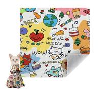 Genérico Cat Bath Sack | Heavy Duty Self Adhesive Pet Wrap | Calming and Comfortable Bra for Nail Cutting Brushing Teeth Bathing Feeding | Home Use for Care