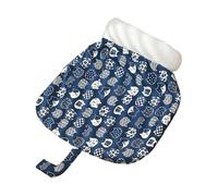 Generico Cat Bed - Plush Fabric Den, Self-Warming Sleeping Bag for Indoor Cats and Small Dogs, for Cats and Puppies for Outdoor Winter Travel