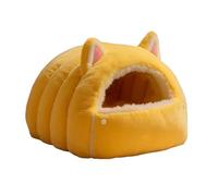 Genérico Cat Bed: Semi-closed Dome Shape Winter Shelter, Plush Pet Hideaway | Restful Sleep for Puppies, Animals, Indoor Bedroom, Balcony, Dormit