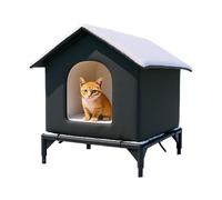 Generico Cat Bed, Waterproof Outdoor Pet Bed - Weatherproof Outdoor Cat Bed for Patio Covered Yard Winter Summer Dog House for A