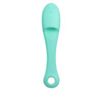 Generico Cat Chin Brush | Soft Silicone Grooming Chin Scrubber | Soft Silicone Chin Scrubber For Cats, 3.94 x 0.98 Inches Non-Slip Multifunctional Finger Pet Supplies Cleaning Brush For Cats & Dogs