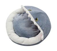 Generico Cat Den | Warm Winter Semi-Closed Shape Cat House Indoor | for Puppies and Indoor Use in the Home Apartment Living Room Bedroom
