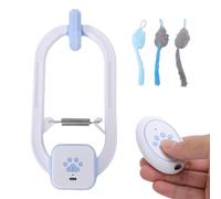 Genérico Cat Door Toy - Autonomous Play with Remote Control | Fake Interactive Hanging Mice | Adjustable Modes Mental Stimulation & Exercise | Indoor Pet Items