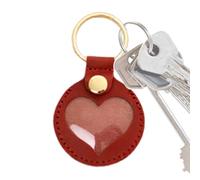 Genérico Cat Hair Holder for Keychain - Memorial Keepsake for Pets | Heart Shaped Pendant for Women Men Bag Collection