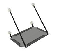 Genérico Cat Hammock with Window: Bed with, Raised Rest Shelf, Soft Padded Rest | Creatives Long Lasting, Apartment, Bedroom, Home, Patio, Balcony, Place Pa