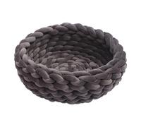Generico Cat Kennel - Soft Chunky Yarn Basket, Warm Knitted Cat Dog Bed Cosy Sleeping Furniture | Comfortable Relaxing Indoor | PE