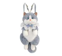 Generico Cat Plush Backpack | 55 cm/21.65 Inches Cute Stylish Backpack - Cartoon Plush Bags,for Women Girls Mothers College Students Professionals Travelers Daily Commute Coffee Shop Travel Campus