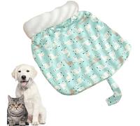 Generico Cat Sleeping Bag | Plush Fabric Den | Self Heating Sleeping Bag and Mat | To Calm Cat Puppies And Dogs During Winter Travel
