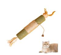 Genérico Cat Sticks - Cleaning Toy with Sisal Rope | Sisal Sticks with Crawling for Chewing Toys, for Cats Stimulating Play at Home or