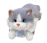 Generico Cat Toys - Cute Doll, Embroidered Details, Soft Cat, Cuddly Animals, Adorable Cat Dolls | For Road Cars