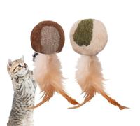 Generico Cat Toys with Catnip, Plush Chewable Toys for Cats | Enrichment Activity Pet Accessories for After Meal Lonely Travel All Puppies