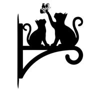 Generico Cat Wall Mounted Metal Plant Hooks for Planter | Lantern Hooks Outdoor Owners Home Gardeners Tenants Apartment Living Room Bedroom Balcony Patio