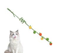 Generico Cat Wand Retractable Bell | Toy with Football Ball for Cats Living in the House | For Exercise Fun Stimulation Boredom Medium House Sog