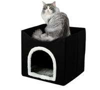 Generico Catal House for Apartment Cats & Outside - Foldeble Cat House | Double Insulated Pet House - Weather Resistant & Waterproof | Warm Beds for Cats Cucc