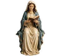 Generico Catholic Statues for Home | Decorative Table Sculpture for Sitting Reading | Christian Catholic Figurine | for Living Room Home Apartment Dormitory Kitchen Bookcase Chapel Church