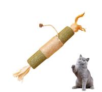 Genérico Catnip Sticks for Chewing - with Sisal Rope for Natural Cleaning - Sisal Sticks with Catnip for Chewing Toys, for All Sizes of Boredom and