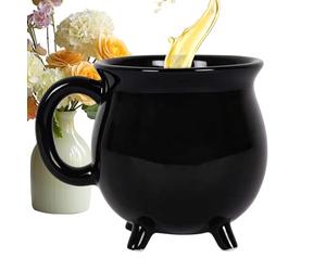 Generico Cauldron Cups | Halloween Coffee Cups for Witches Potions | Decorative Soup for Milk Office Kitchen Living Room Birthday Party Adults