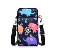 Genérico Cell Phone Purse for Women - Mini Waterproof Wallet Purses with Adjustable Strap, Lightweight Purse for Women Compact Design | Daily Travel, Casual Outings, Elephant, Consulte la