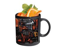 Generico Ceramic Coffee, Dishwasher Safe in the Microwave | Ceramic Coffee Tool Box for Hot and Cold Drinks, Tea, Milk, Water, Fruit Juices, Home, Camp