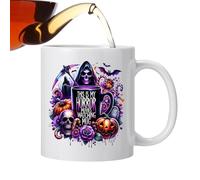 Generico Ceramic Halloween Mugs - Gothic Coffee Drinking Cup, Spooky 12oz Drink Cup | Scary Hot Cocoa Cup, Creepy Tea Milk Drink, Accessory for