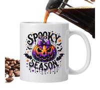 Generico Ceramic Halloween Mugs - Gothic Coffee Drinking Cup, Spooky 12oz Drink Cup | Scary Hot Cocoa Cup, Creepy Tea Milk Drink, Accessory for