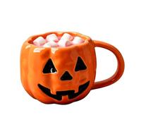 Generico Ceramic Mug Cute Non-Slip Comfortable Handle Non-Drip | Decorative Halloween Cups and Coffee Cup For Home Kitchen Living Room Office Country House Thanksgiving Autumn Milk