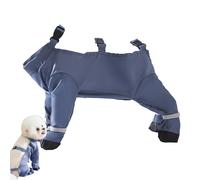 Genérico Chaussures De Protection Imperméables Et Anti-Poussière Pour Chien, Bottes D'Une Pièce Avec Bretelles Réglables | Pour Taille Petite À Moyenne, Randonnée Et Adventure En Extérieur