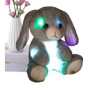 Generico Che Si Plush Toy - 25 cm Illuminated Soft Rabbit - Rabbit, Children's Nursery Bedroom Bright Plush Toys in the Dark Hugging Toys