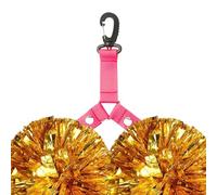 Genérico Cheerleading Holder, Organizer Strap - Hanger for Pom Poms Holders, for Cheerleading, Competition, Game, Team Event, School Activities,