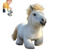 Generico Cheval Robotique Pour - Jouet De Marche En Plush Mignon, Simulation De Cheval Intelligent | Animal De Compagnie Robotique Doux Pour, Éducatif Et Réaliste, Po-ur La Journée Des -n
