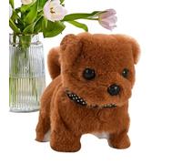 Generico Chien Plush Intelligent Pour Eñfants - Jouet Robot Éducatif Interactif Qui Marche Et Aboie | Animal De Compagnie Électrique En Plush Douce Pour Développement Sensoriel Et Cadeau Enfant