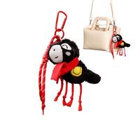 Genérico Children's Keychains for Backpacks, Bag Accessory and Animal Keychain, Horse Pet 2026 as Keychain - for Boys and Girls Birthday Backpack Purse School Bag, Black/White, Consulte la descripción