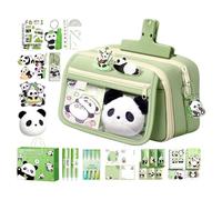 Genérico Children's Stationery Set | Panda School Supplies, Cute Pencil Case | for Classroom, Students, Children, Girls, Birthdays, Christmas, Parties and Back to the