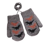 Generico Children's Winter Mittens for Cold Weather Warm and Comfortable | Knitted Winter Snow Mittens | For Girls 2-3 Years Preschool, Patio, Garden, Skating, Skating, Skiing, Snowmen And