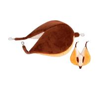 Genérico Chinchilla Hammock, Warm Cave & Hideaway - Soft for Cage | Squirrels, Sugar Petaurs, Homes, Indoor, Outdoor, Dining & Excursion, Hamster Offers a Real Look