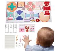 Generico Chinese Junction Doll, Handmade Decorated with Gorgeous Hanbok Design Made in Ning Princess Dress, Interactive Educational Cloak Doll