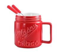 Generico Chocolate Fondue | Mini Heat Resistant Ceramic - Candy Fondue Cup for Sweets Chocolate Cheese Candy Family Party Celebrations Meetings