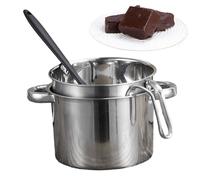 Genérico Chocolate Melting Pot, Fondue Tools Set - Cheese Melter - Multipurpose Utensil for Sweets Cheese Butter Pastry Kitchen Home Restaurant