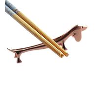 Genérico Chopsticks: Stainless Steel Animal Figure Rack for Spoons Shiny Elegant Chopsticks for Dining Table, Kitchen Organizer