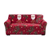 Genérico Christmas Chair - Festive Furniture Protector, Decorative Sofa Wrap | Digital Printing Fabric Design Stretchable, Slip Resistant Elastic Cushion Protector, Cover