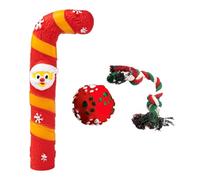 Genérico Christmas Dog Toy Gift Chew Toys with Chewing Teeth Rubber, Interactive Durable Harmless Theme