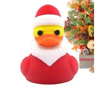 Generico Christmas Ducks | Animal Statues with Santa Hat | Miniature Garden Decorations Ducks for | Christmas Stocking Fillers Bags Fountain