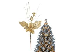 Genérico Christmas Green Branches, Artificial Christmas Branches and Stems for Decoration, Christmas Foliage | for Home Kitchen Fireplace Parties Indoor Outdoor Arrangements Crafts