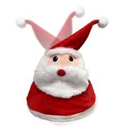 Generico Christmas Hat, Funny Party Headwear, Novelty Hats for Holidays with Light and Sound, for or Photo Booth Performance on Stage Carnival Holiday
