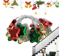Generico Christmas Lights A | LED Lights for Festive Christmas Tree | Bright Decorations for Indoor Outdoor Parele Stairs Railings Holiday Door