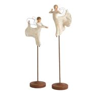 Genérico Christmas Nativity Scene with Modern Resin Figurines Holy Family Birth Decoration (A)