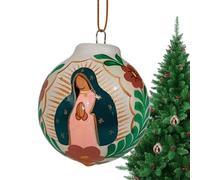 Generico Christmas Ornaments - Blessing Religious Vintage - Ornaments Virgin Mary Ball Outdoor | For Hallway Door Window Wall Light Living Room Courtyard Bedroom Family