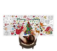 Genérico Christmas Posters - Doodling On Art Poster For Wall Decor - Large Christmas Coloring Poster | for Boys Girls Bedroom Living Room Home Residence